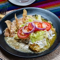 Enchiladas verdes